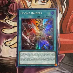 DoomZ Raiders DOOD-EN057 Super Rare 1st Ed NM (READY TO SHIP!) Yugioh - Image 1