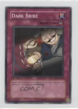Dark Bribe 1st Ed. YuGiOh Warriors' Strike Structure Deck #SDWS-EN032 2009 - Image 1