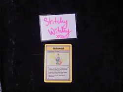 Pokemon Trader Base Set Regular Trainer Card Pokemon Lightly Played - Image 3