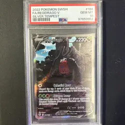 Regidrago V 184/195 Silver Tempest PSA 10 Graded Pokemon Card - Image 1