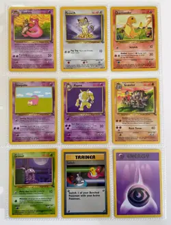 Pokemon Card Binder Collection - Vintage Card Lot | 1999-2000 WOTC Rare/Uncommon - Image 1