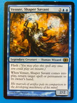 MTG 1x Venser, Shaper Savant Future Sight Modern Magic the Gathering Card x1 MP - Image 1