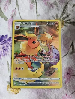 Flareon TG01/TG30 Brilliant Stars Trainer Gallery Ultra Rare Pokemon Card - Image 1