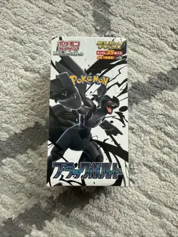 Japanese Pokemon Card Game "Black Bolt" Booster Box - 35 Cards - Image 1