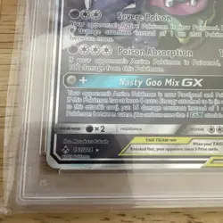 Pokemon TCG Muk Alolan Muk GX Full Art Holo Card 197/214 Sm-Unbroken Bonds - Image 2