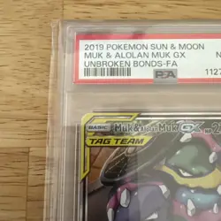 Pokemon TCG Muk Alolan Muk GX Full Art Holo Card 197/214 Sm-Unbroken Bonds - Image 5