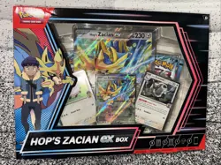 Pokemon TCG: Hop's Zacian ex Box TCG Factory Sealed English PSA Promo Card - Image 1
