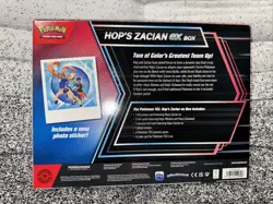 Pokemon TCG: Hop's Zacian ex Box TCG Factory Sealed English PSA Promo Card - Image 2
