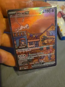 Mew ex 053 Sv: Scarlet & Violet Promo Cards Holo sealed Promo - Image 1