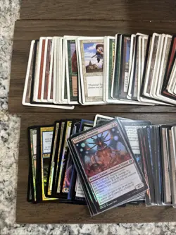 Around 2000 Magic The Gathering Cards Vtg Various Years Holo Sleeves Lot 3 - Image 2
