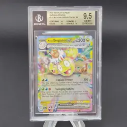 2024 Pokemon Card Alolan Exeggutor EX #133/191 English BGS 9.5 GEM MINT - Image 2