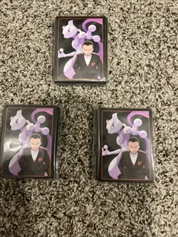 Pokemon Destined Rivals ETB Card Sleeves - NEW LOT X 3 - Image 1