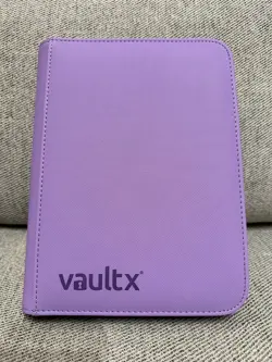 Vault X Just Purple Special Edition 4-Pocket Exo-Tec 160 Trading Card Zip Binder - Image 2