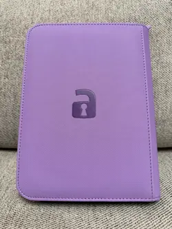 Vault X Just Purple Special Edition 4-Pocket Exo-Tec 160 Trading Card Zip Binder - Image 3