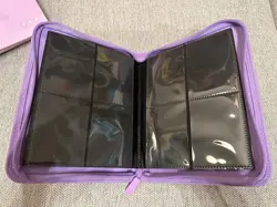 Vault X Just Purple Special Edition 4-Pocket Exo-Tec 160 Trading Card Zip Binder - Image 4