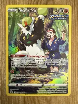 Passimian - TG08/TG30 - Pokemon Silver Tempest Trainer Gallery Holo Card NM - Image 1