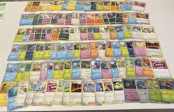 Pokemon Cards Lot. 100+ Card Lot! Lot #21 Holo/ReversHolos Included.Bulk Lot - Image 1