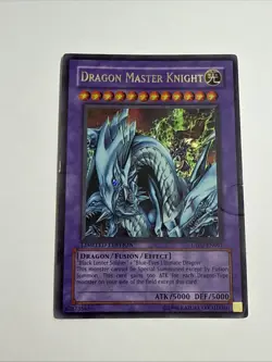 Yu-Gi-Oh! Dragon Master Knight Ultimate Edition 2 Trading Card Heavy Play - Image 1