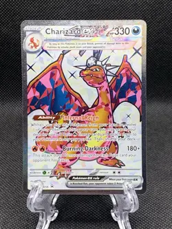 Pokemon TCG Charizard EX SVP056 Black Star Holo Promo Card NM/M Condition - Image 1
