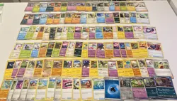 Pokemon Cards Lot. 100+ Card Lot! Lot #19 Holo/ReversHolos Included.Bulk Lot - Image 1