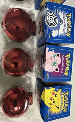 1999 Pokemon 23k Gold Burger King Trading Cards in Blue Box - Image 1