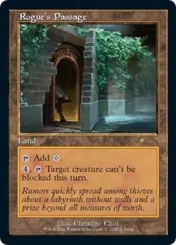 Rogue's Passage (Retro Frame) -Foil Near Mint MTG Promos: WPN and Gateway - Image 1