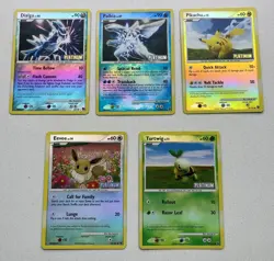 2009 Platinum Burger King Reverse Holofoil Promos Pokemon TCG - 5 Card Lot (LP) - Image 3