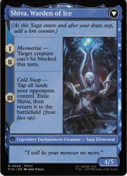Jill, Shiva's Dominant R FINAL FANTASY 58 NM MTG - Image 2