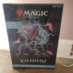 Magic The Gathering Kaldheim Collector Booster Pack Sealed 630509922086 - Image 1