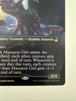 Massacre Girl (Anime Borderless) Ravnica Remastered Regular - Image 4