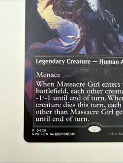Massacre Girl (Anime Borderless) Ravnica Remastered Regular - Image 5