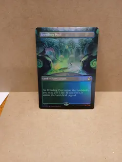 Foil Breeding Pool Ravnica Clue Edition Mtg Magic The Gathering - Image 1