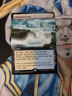 MTG Flooded Strand Extended Modern Horizons 3 Rare Land NM-M x1 - Image 1