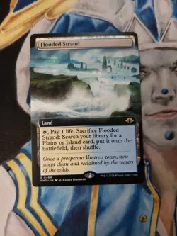 MTG Flooded Strand Extended Modern Horizons 3 Rare Land NM-M x1 - Image 2