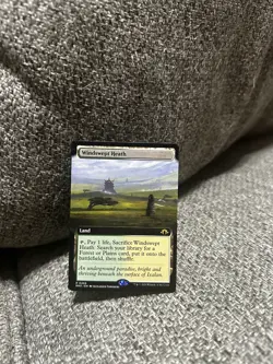 Windswept Heath Extended Art MTG Modern Horizons 3 Near Mint English 0466 - Image 1