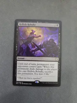 Hellish Rebuke Commander: Adventures in the Forgotten Realms Regular - Image 1