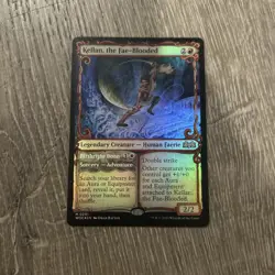 MTG Kellan, the Fae-Blooded (Showcase) Foil NM Wilds of Eldraine Magic 291 - Image 1