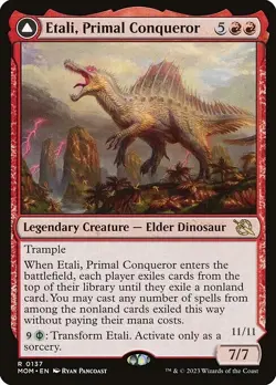 FR/VF FOIL Etali, Primal Conqueror Etali, Primal Sickness NM MTG MOM - Image 1