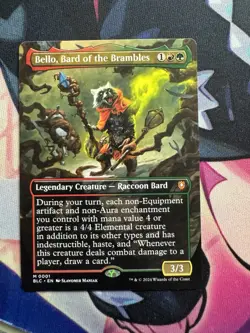 Bello, Bard of the Brambles (Borderless) Commander: Bloomburrow Regular - Image 1