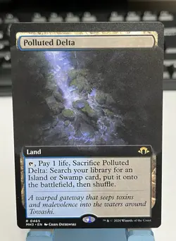 Polluted Delta (Extended Art) Modern Horizons 3 Regular - Image 1
