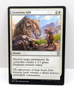 Bloomburrow - Generous Gift - Instant - Uncommon - White - BLC 106 - - Image 1