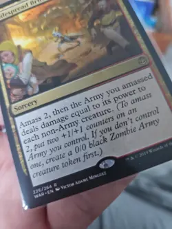 MTG WAR Widespread Brutality War of the Spark Magic the Gathering 226/264 - Image 2