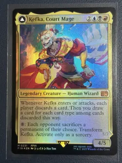 Kefka, Court Mage Final Fantasy Foil Mtg Magic 232 - Image 1
