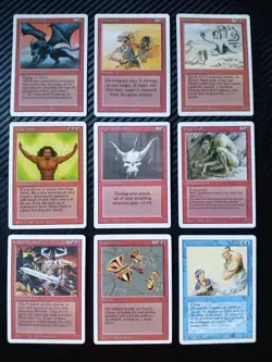 MTG Revised Edition Lot of 49 MP-LP Vintage - Image 1