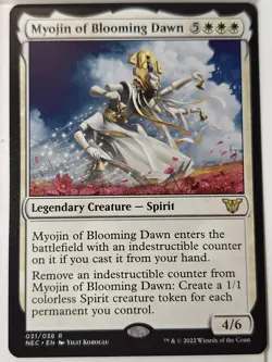Myojin of Blooming Dawn- Commander: Kamigawa - Magic the Gathering MTG Nice! - Image 1