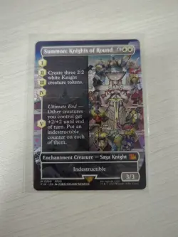 Magic: The Gathering Final Fantasy Summon: Knights of Round (Borderless) Regular - Image 1