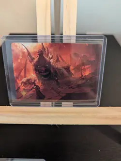 MTG FF Magic the Gathering Final Fantasy Art Series The Final Days Gold Stamped - Image 1