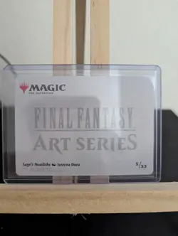 Gold Stamp Art Series SAGE'S NOULITHS mtg Final Fantasy #5 - Image 3