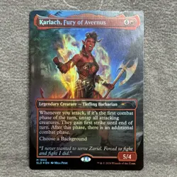 Karlach, Fury of Avernus - Secret Lair Drop Series #1802 NM Borderless Foil - Image 1