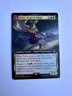 MTG: Final Fantasy Terra, Magical Adept Extended Art Non-foil Mythic 0511 - Image 1
